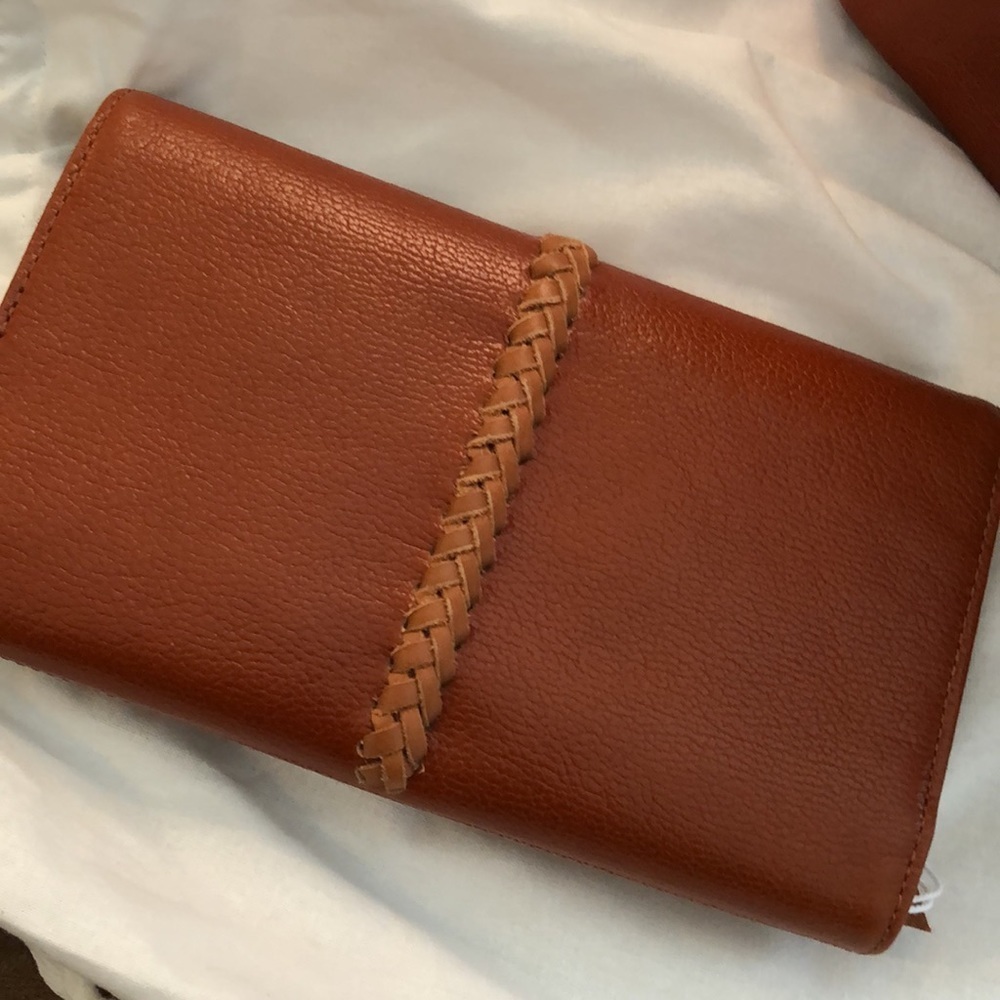 HAMMITT BENJAMIN WALLET in Manzanita** Tan NWT - Picture 2 of 5